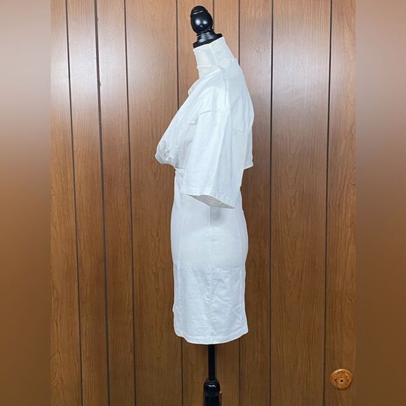 JACQUEMUS White T-Shirt Minidress size XS - Picture 8 of 14